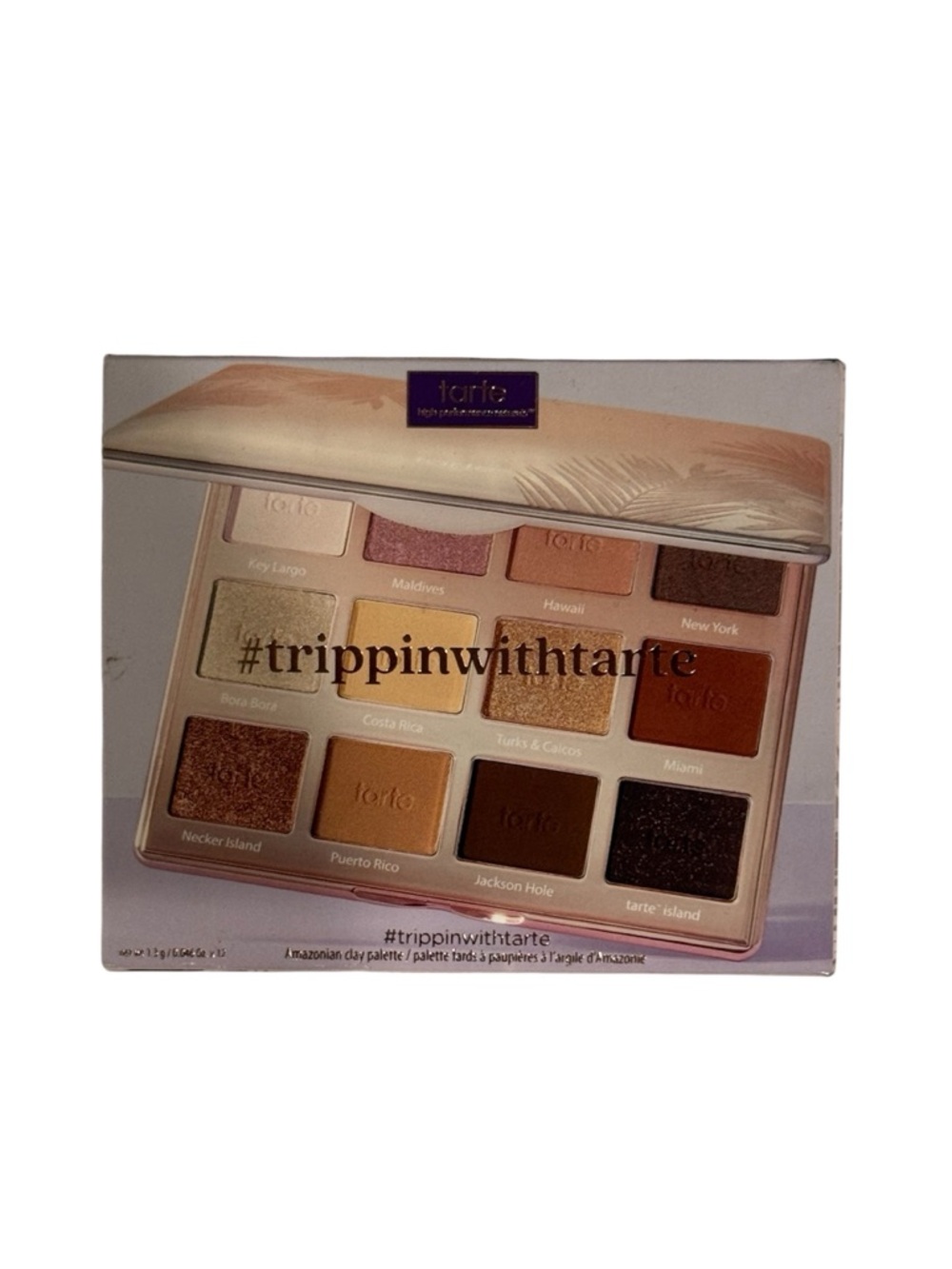 Tarte #trippinwithtarte Amazonian clay palette. BRAND NEW